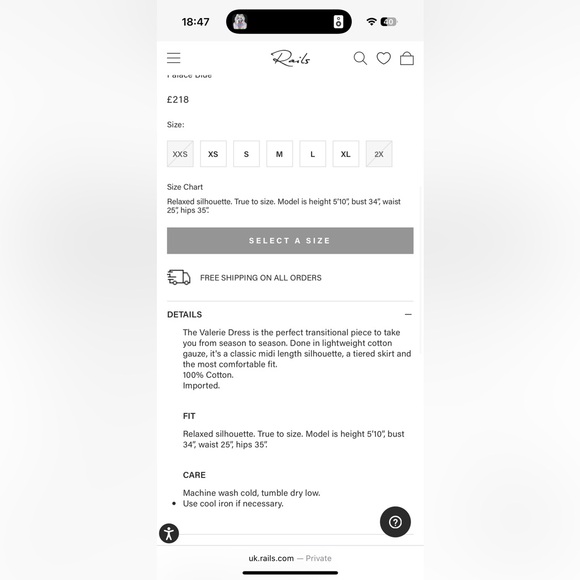 NWT Rails Dress - Picture 5 of 8